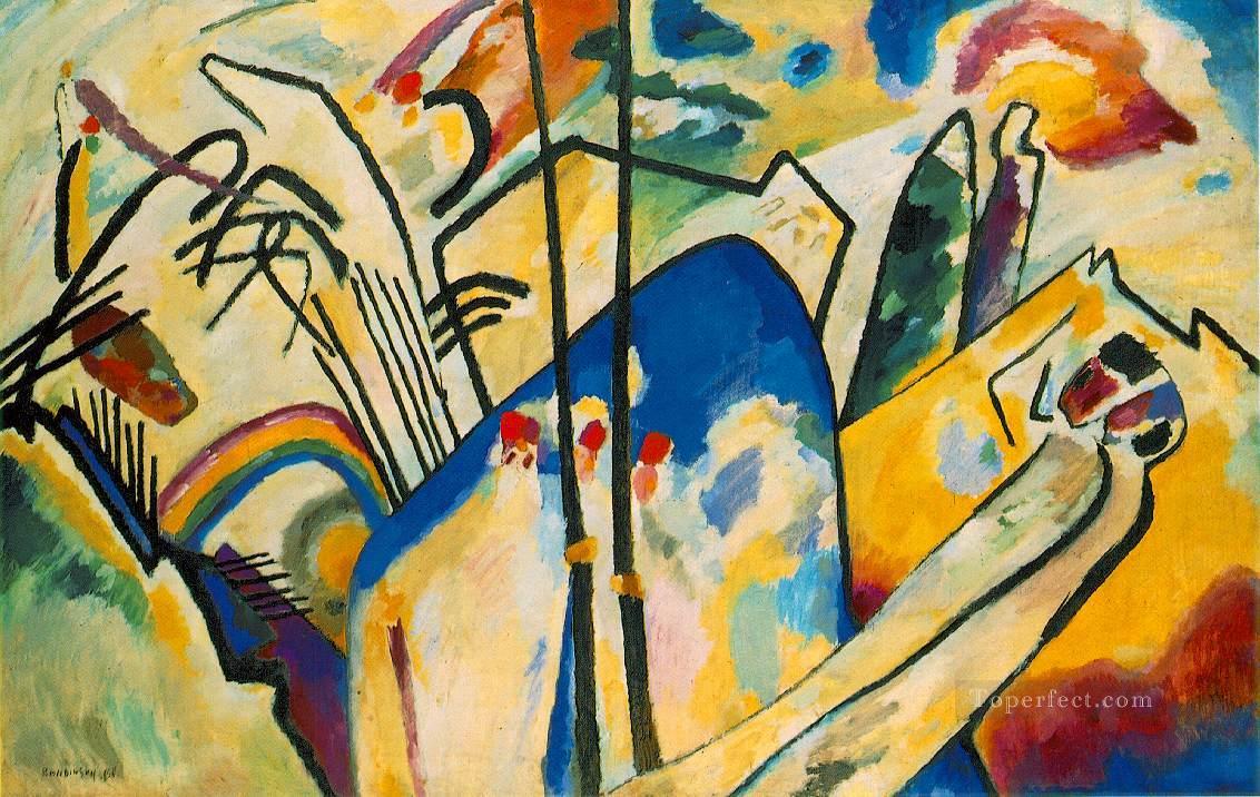 Composición IV Expresionismo arte abstracto Wassily Kandinsky Pintura al óleo